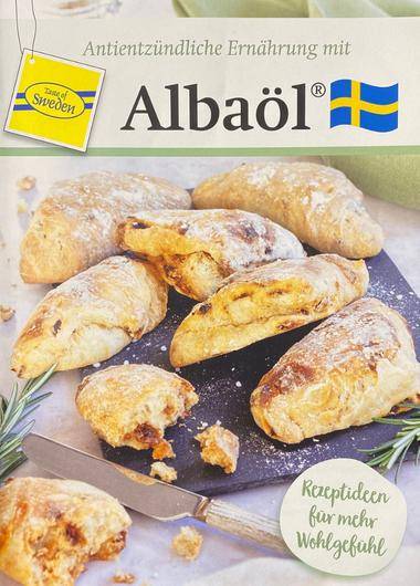 Albaöl Rezeptbroschüre - Antientzündliche Ernährung mit Albaöl