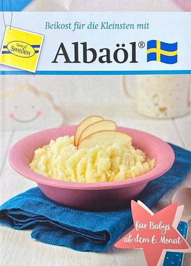 Albaöl Rezeptbroschüre - Beikost für die Kleinsten mit Albaöl