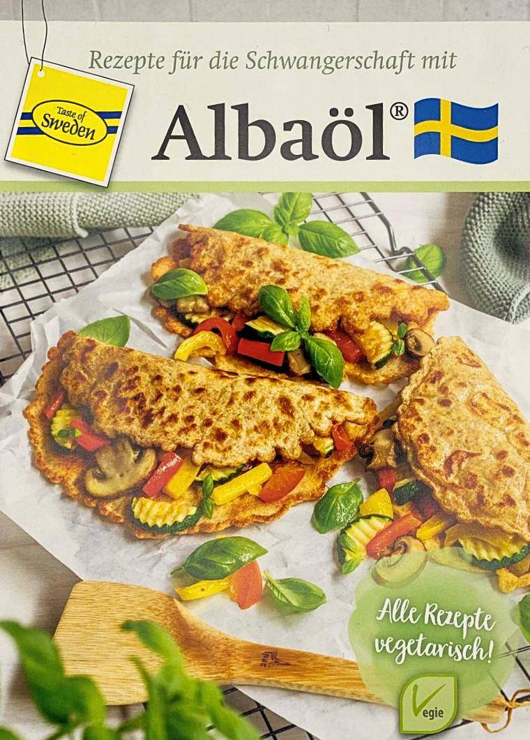 Albaöl Rezeptbroschüre - Rezepte für die Schwangerschaft mit Albaöl