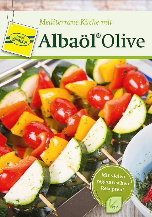 Albaöl Rezeptbroschüre - Mediterrane Küche mit Albaöl Olive