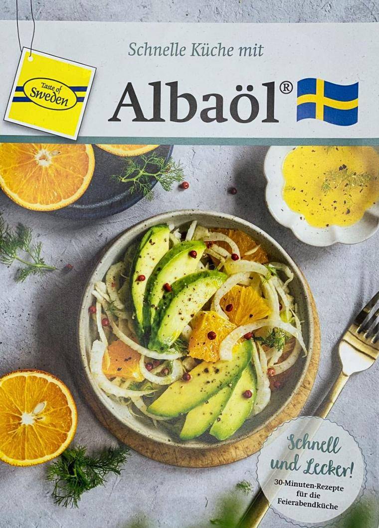 Albaöl Rezeptbroschüre - Schnelle Küche mit Albaöl